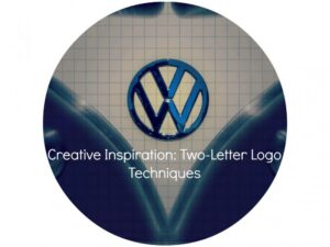 Two-Letter Logo Techniques | Business Cards Graphic Design