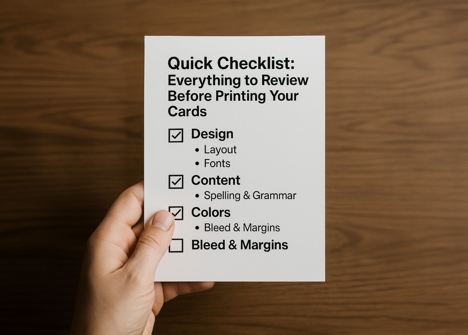 Double-Check Your Contact Information