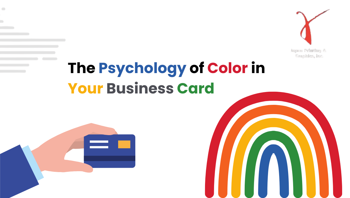 The Psychology of Color in Your Business Card