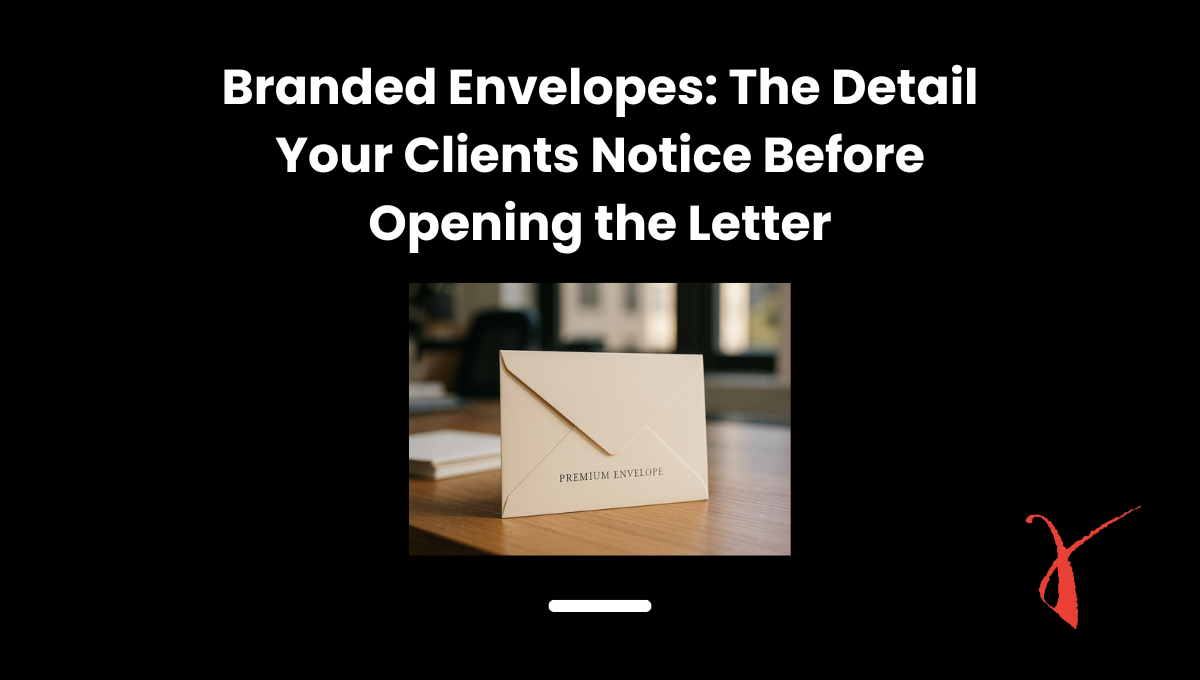 Branded Envelopes The Detail Your Clients Notice Before Opening the Letter
