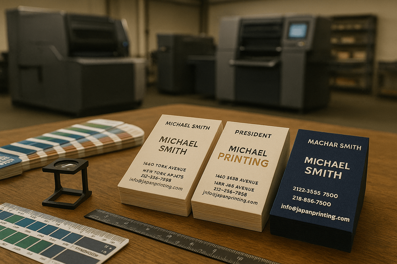 Premium Materials for a Professional Presentation