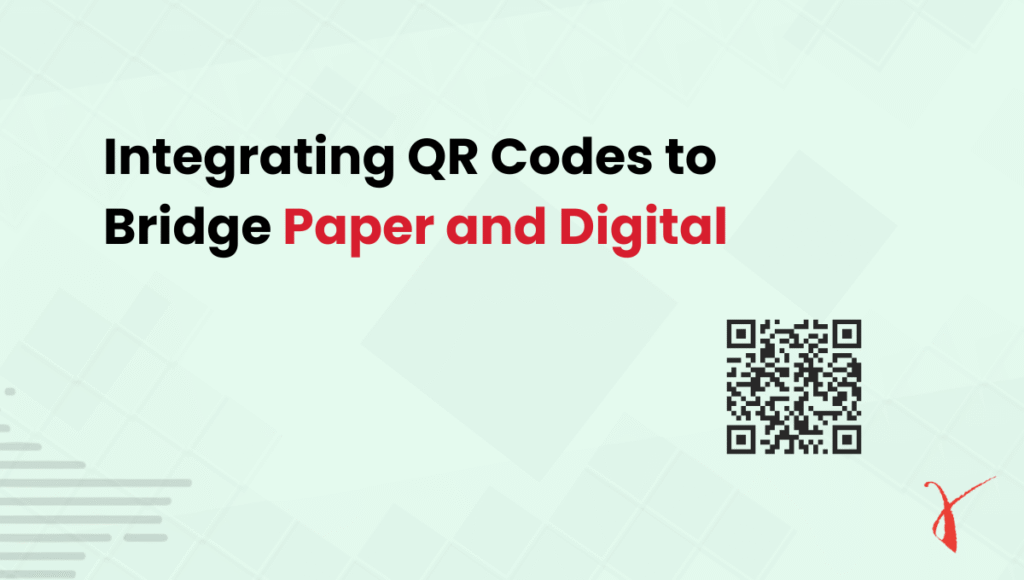 Integrating QR Codes to Bridge Paper and Digital