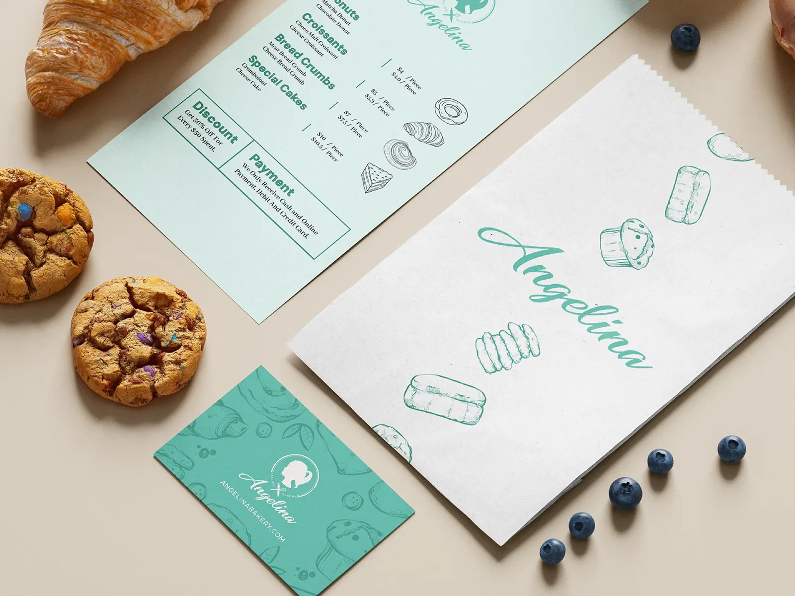 Cohesive restaurant branding suite including menus and stationery, locally printed in NYC for our New York and New Jersey-based hospitality clients.
