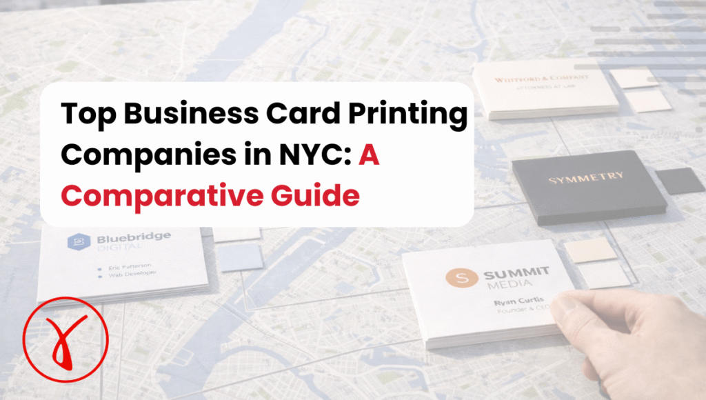 Top Business Card Printing Companies in NYC A Comparative Guide