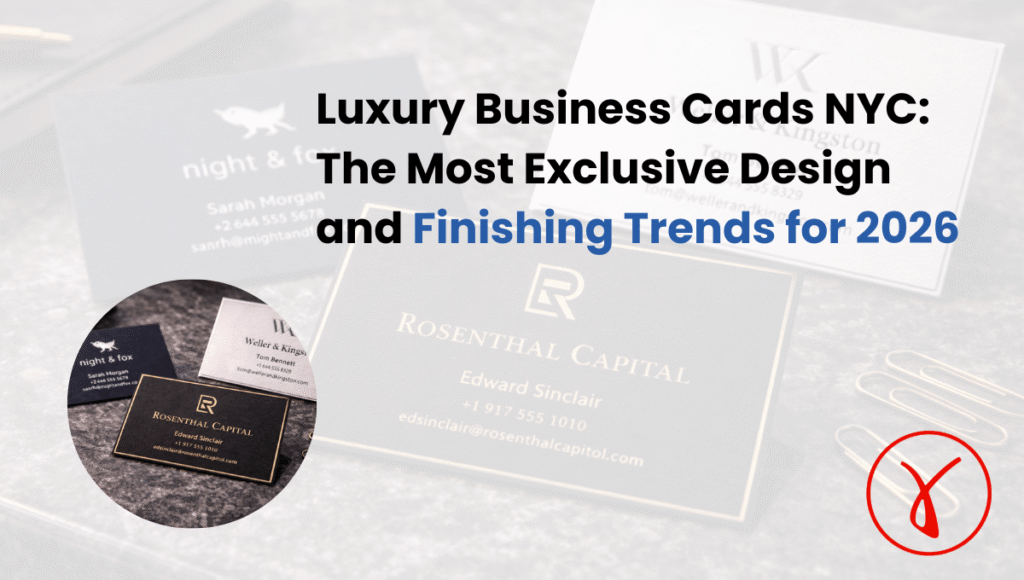 Luxury Business Cards NYC The Most Exclusive Design and Finishing Trends for 2026