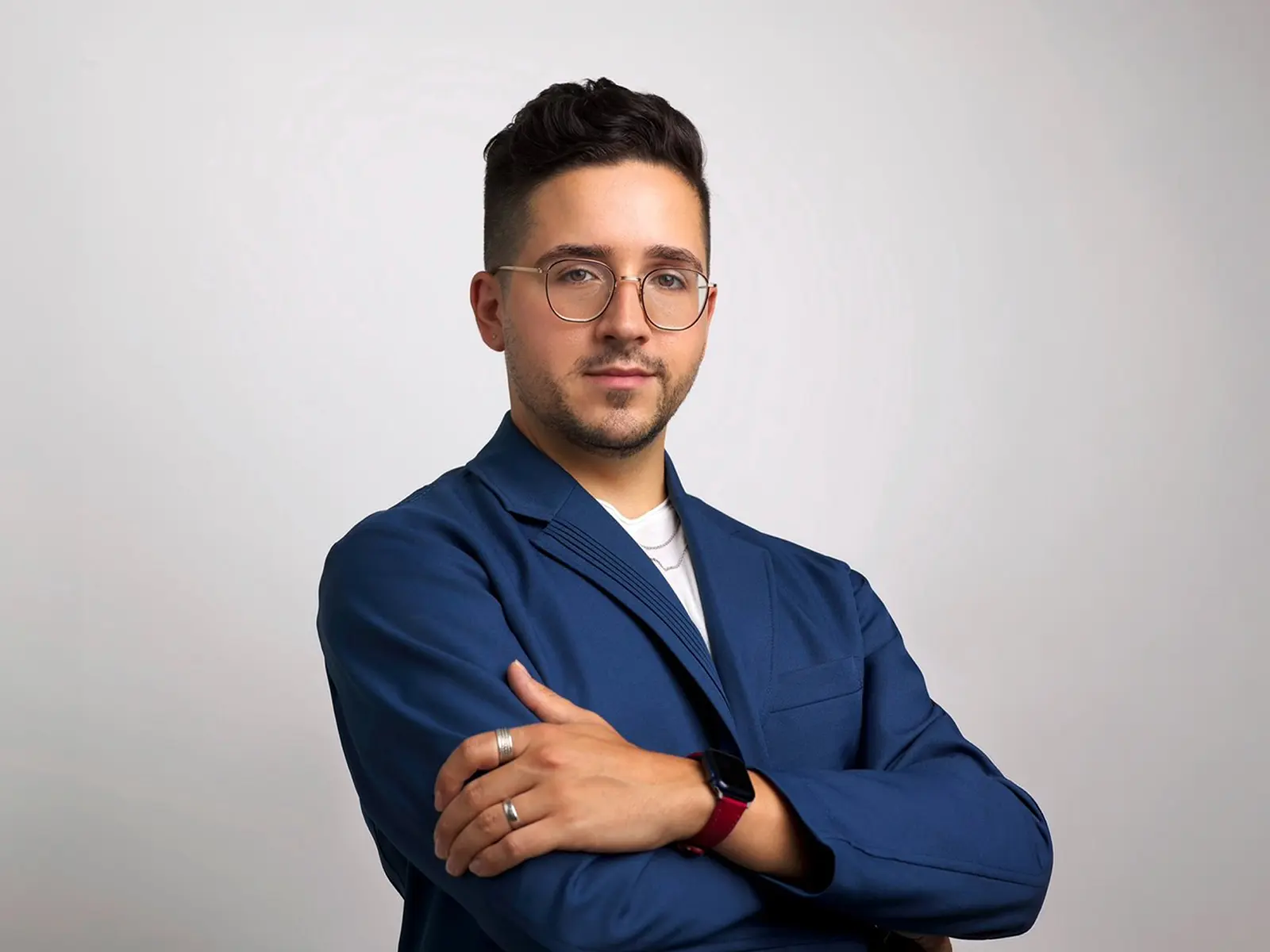 Michael Fragoso, a satisfied corporate director providing a testimonial for Japan Printing & Graphics, a premier NYC partner for high-stakes professional branding and printing projects.